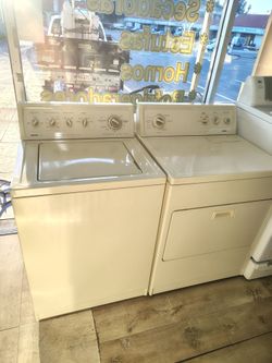 Kenmore top load washer   electric 220v Dryer heavy duty   In Excellent Working Condition