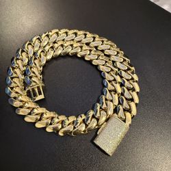 Miami cuban link chain Gold 20 mm 