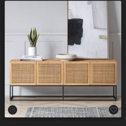 Belmar Woven TV Stand for TVs up to 60" From Threshold