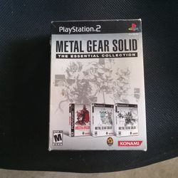 Ps2  Metal Gear Solid 