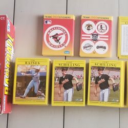 Fleer - 1991 - MLB - Commons Lot - Player Cards & Stickers - Near Mint+ - 500+ Cards/Stickers