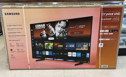 Samsung crystal UHD 65” Smart TV DU6900F