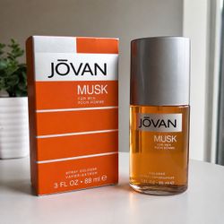 Jovan Musk Cologne 3oz 🔥 Deal! Must Go Fast