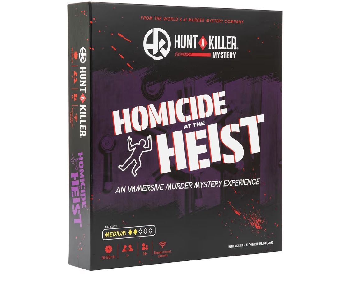 Board Game - Homicide At The Heist