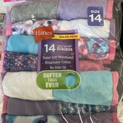 Girls Undies Size 14