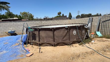 18x48 Coleman above ground