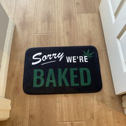 Sorry We’re Baked Doormat