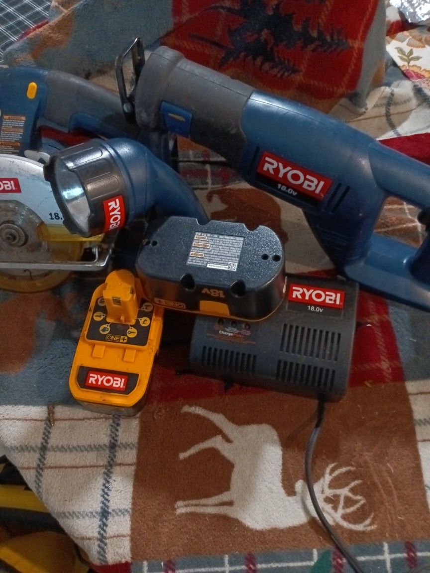 Ryobi 18 Volt Power Tool Set