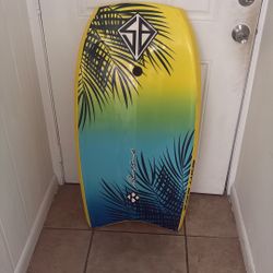 Scott Burke Yellow Bodyboard 