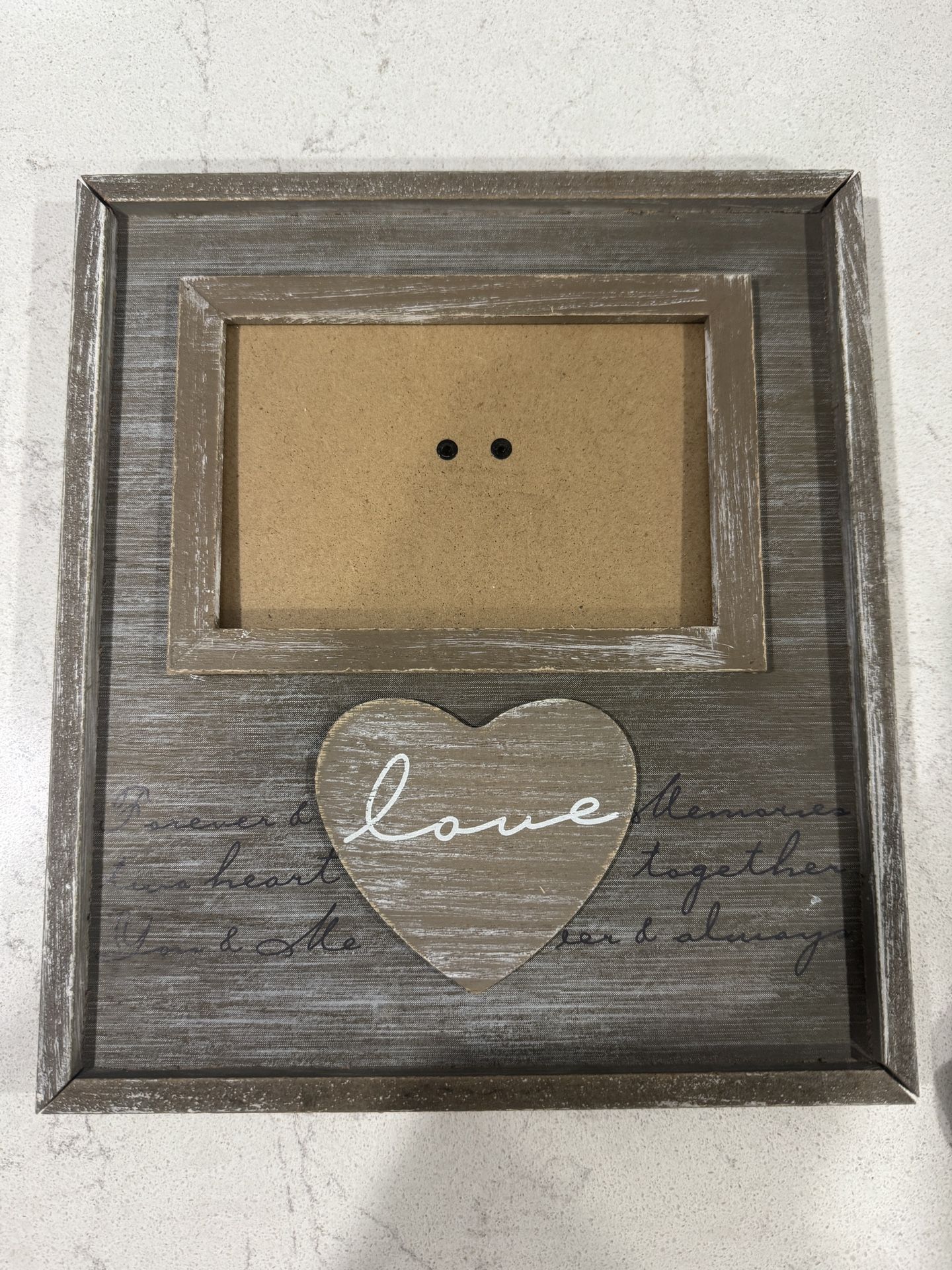9x20 Love Couple Cute Picture Frame 4x6