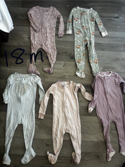 18 Month Baby Girl Sleeper Pj