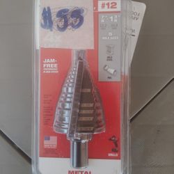 Milwaukee #12 Step Bit  $45