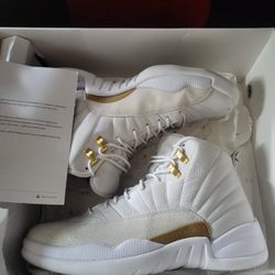 Jordan 12 Ovo White 