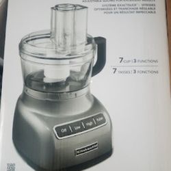 Kitchen Aid 7 Cup Food Processor New