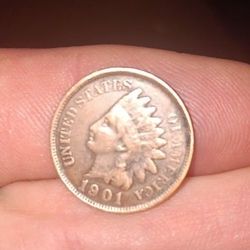 1901 Indian Head Penny