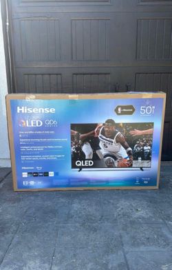 MV 50QD6 50” Hisense smart 4k Qled hdr tv