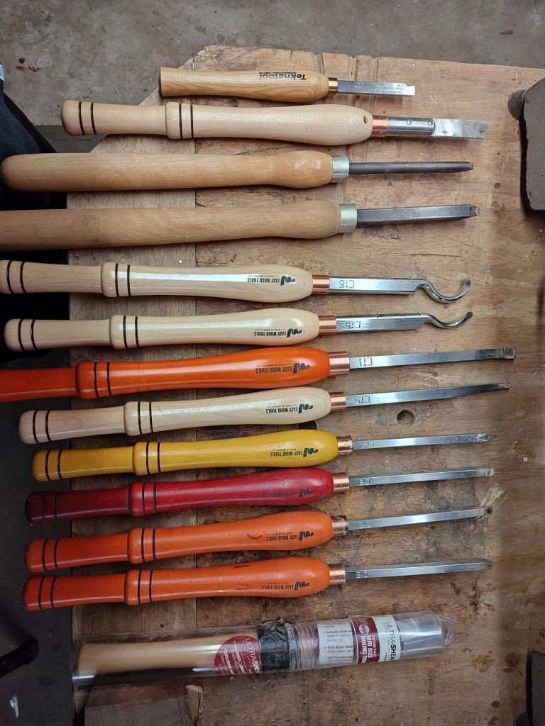 Shearing And Scraping Carbide Wood Turning Tools...