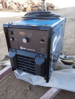 Miller delta weld 350 metered Welder linclon