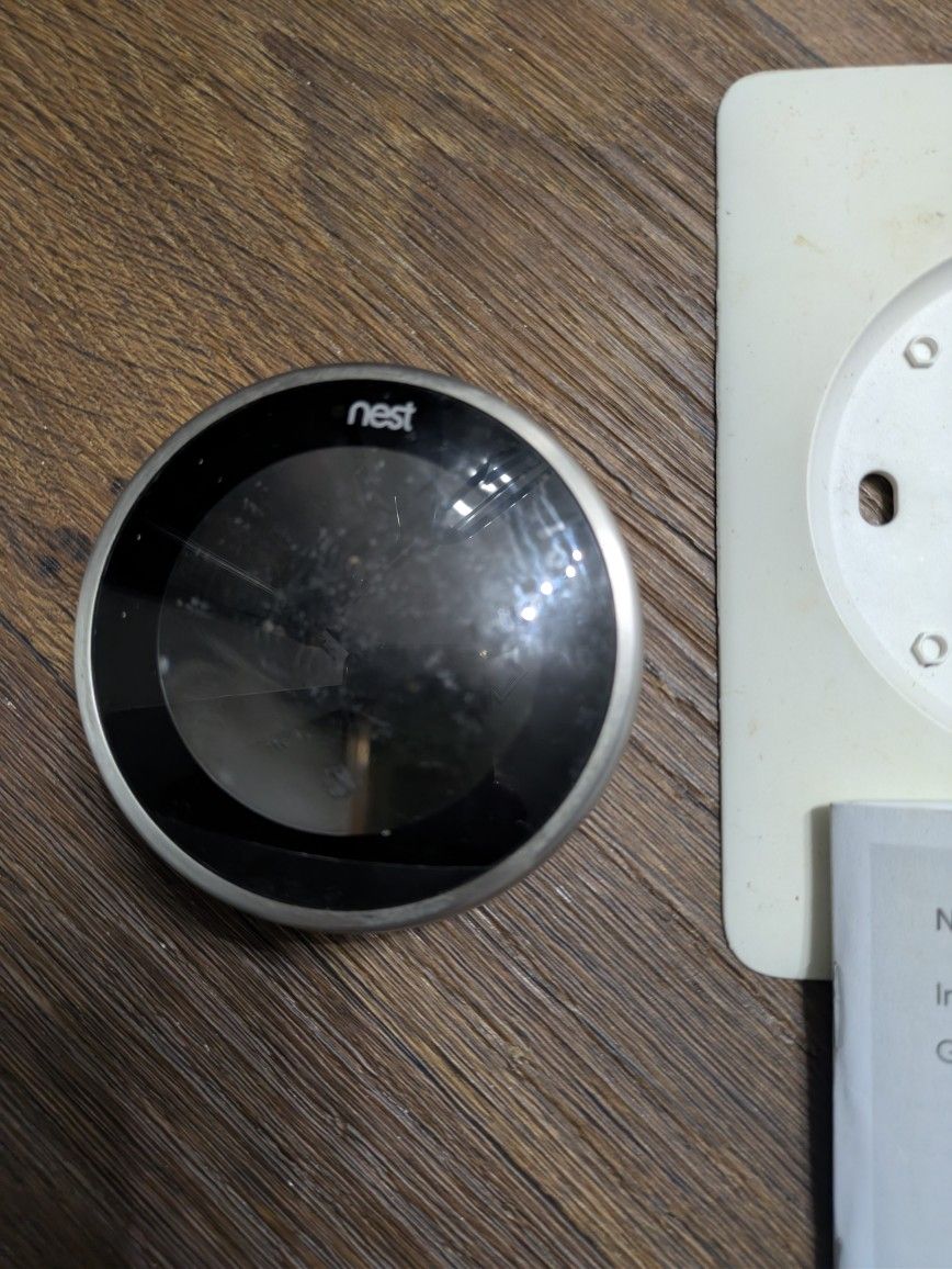 Nest Thermostat With Power Connector And Instructions
