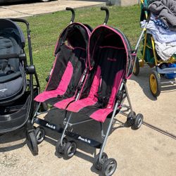 Double Seat Stroller