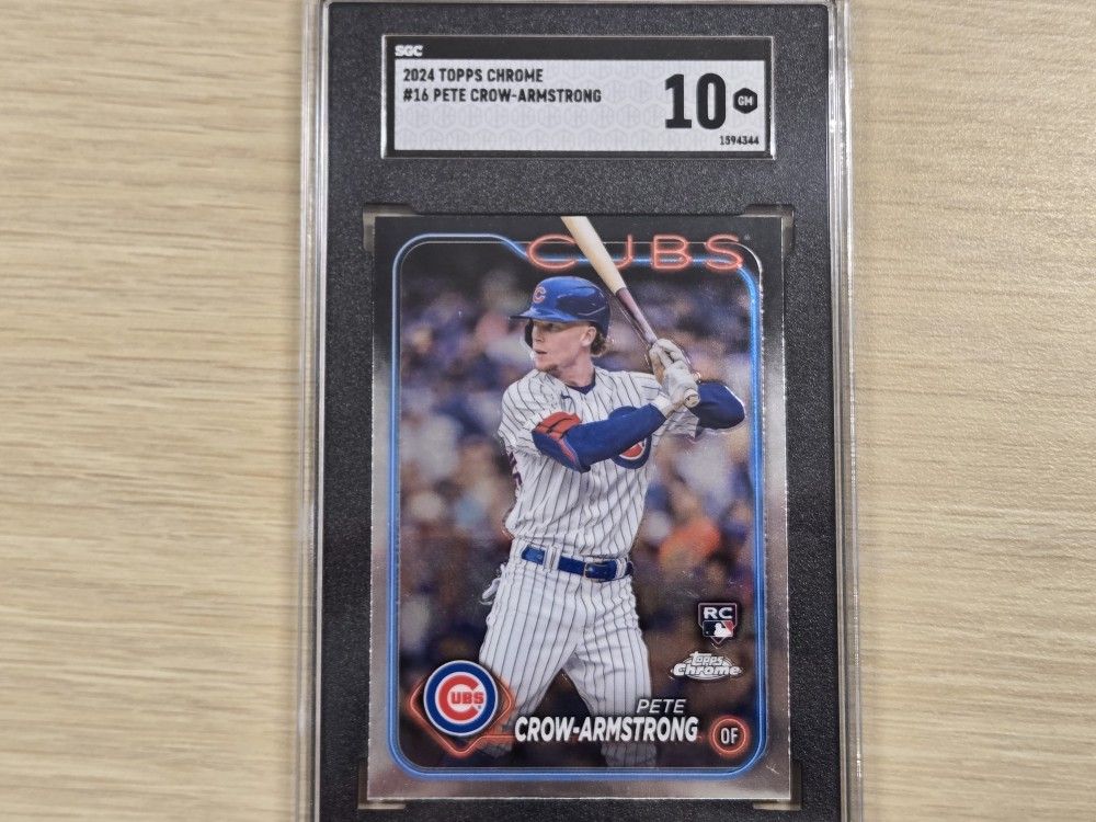 2024 Pete Crow-Armstrong Rookie Card SGC 10 