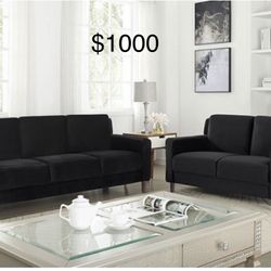 New Couch And Loveseat Only $50 Down Payment