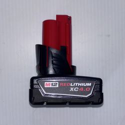 Milwaukee M12 12-Volt Lithium-Ion XC Extended Capacity Battery Pack 4.0Ah