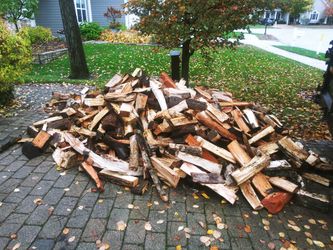 Truck load of seasoned firewood