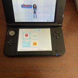 Nintendo 3ds XL Blue With Wipeout Create And Crash Game