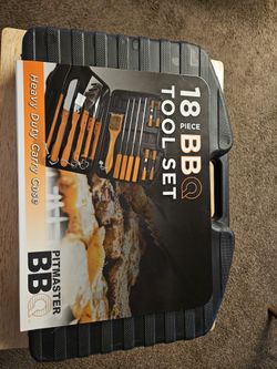 Bbq Tool Set 18 Piece