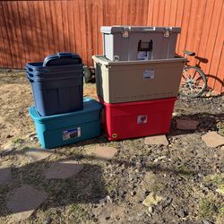 7  storage containers