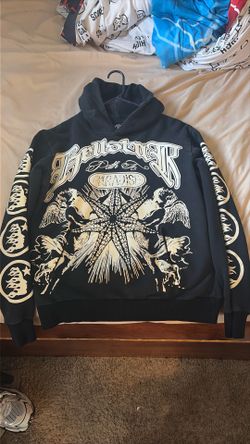 Black Hellstar Hoodie Size M