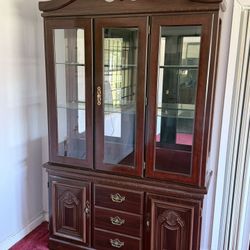 Vintage China Cabinet 