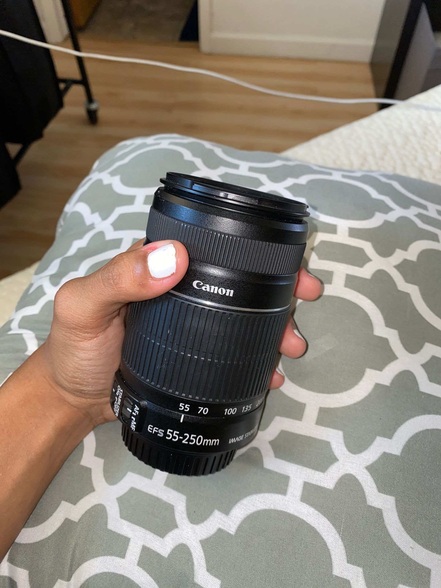 Canon EF S Telephoto Zoom 55 250mm f/4.0 5.6 IS STM Lens,All Products : American Fashion Style Bags On Sale