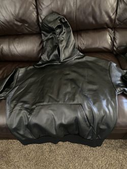 Faux Leather Jogging set