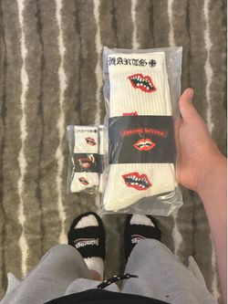 chrome heart socks
