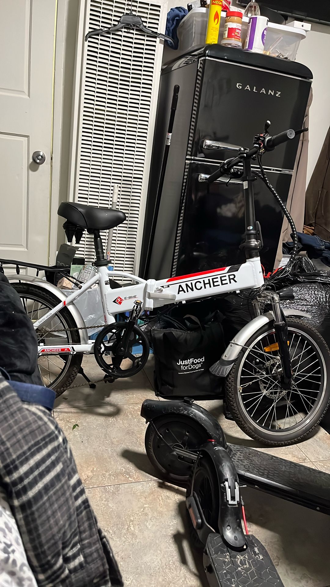 ANCHEER Folding Electric Bike with 36V 8AH
