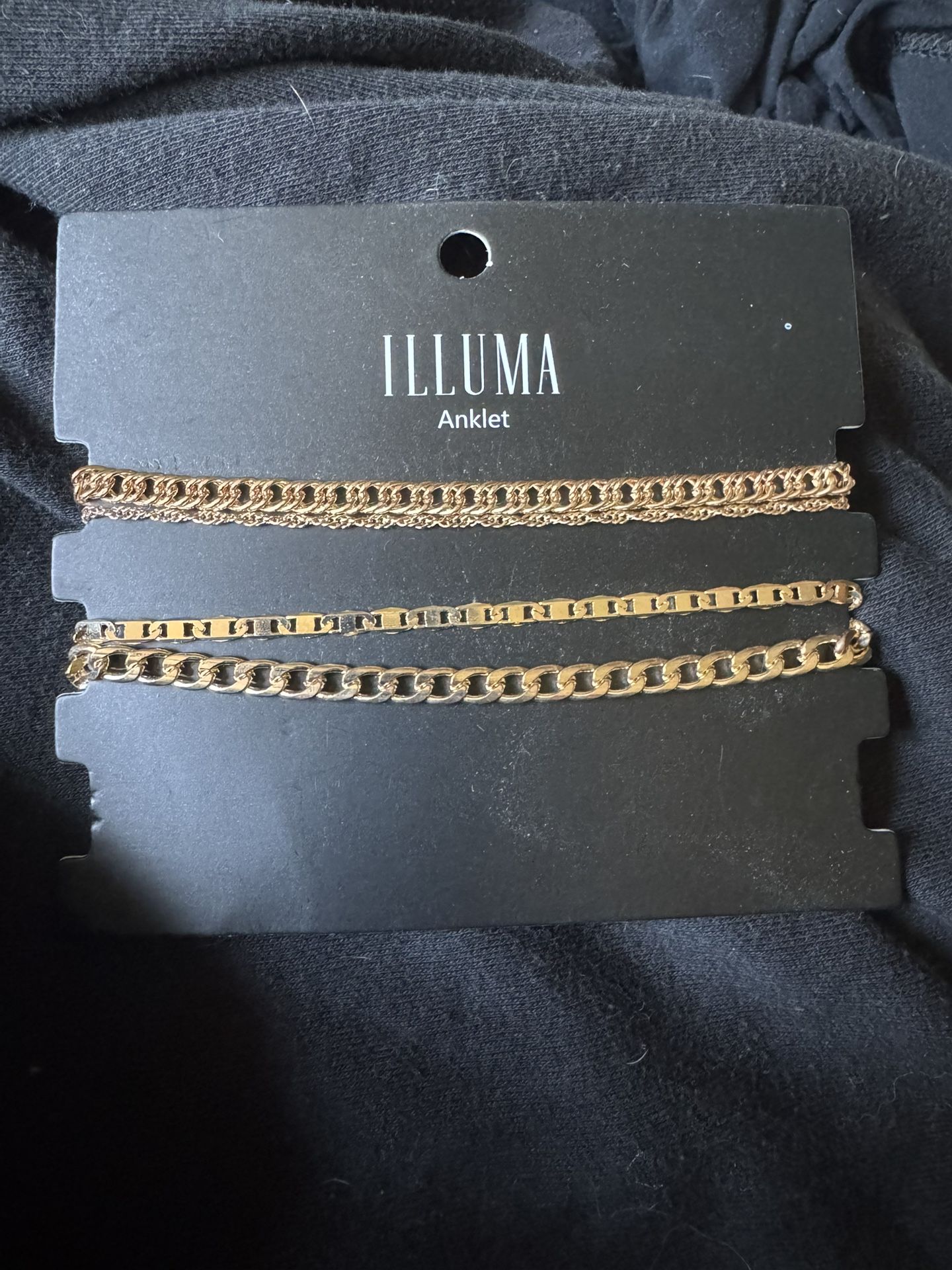 illuma anklets (2 for $4 — new)