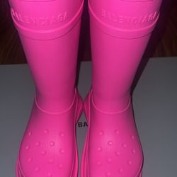 Balenciaga Croc Boots 