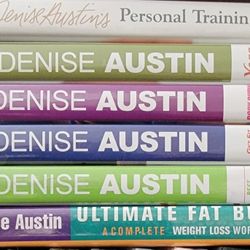 Denise Austin Dvds Workout Video Exercise Belly Fat Yoga Burn Training