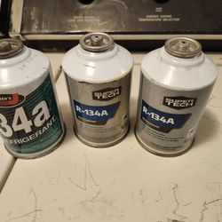 3 Cans 134a Never Used