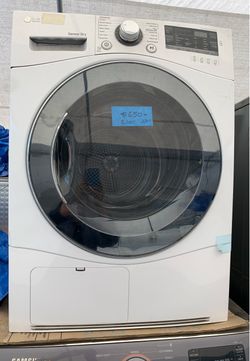 LG Front Load Electric Dryer White