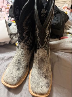 Cowhide boots