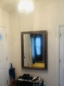 Bronze Framed Mirror