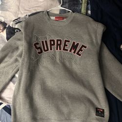 Gray Supreme Sweatshirt 