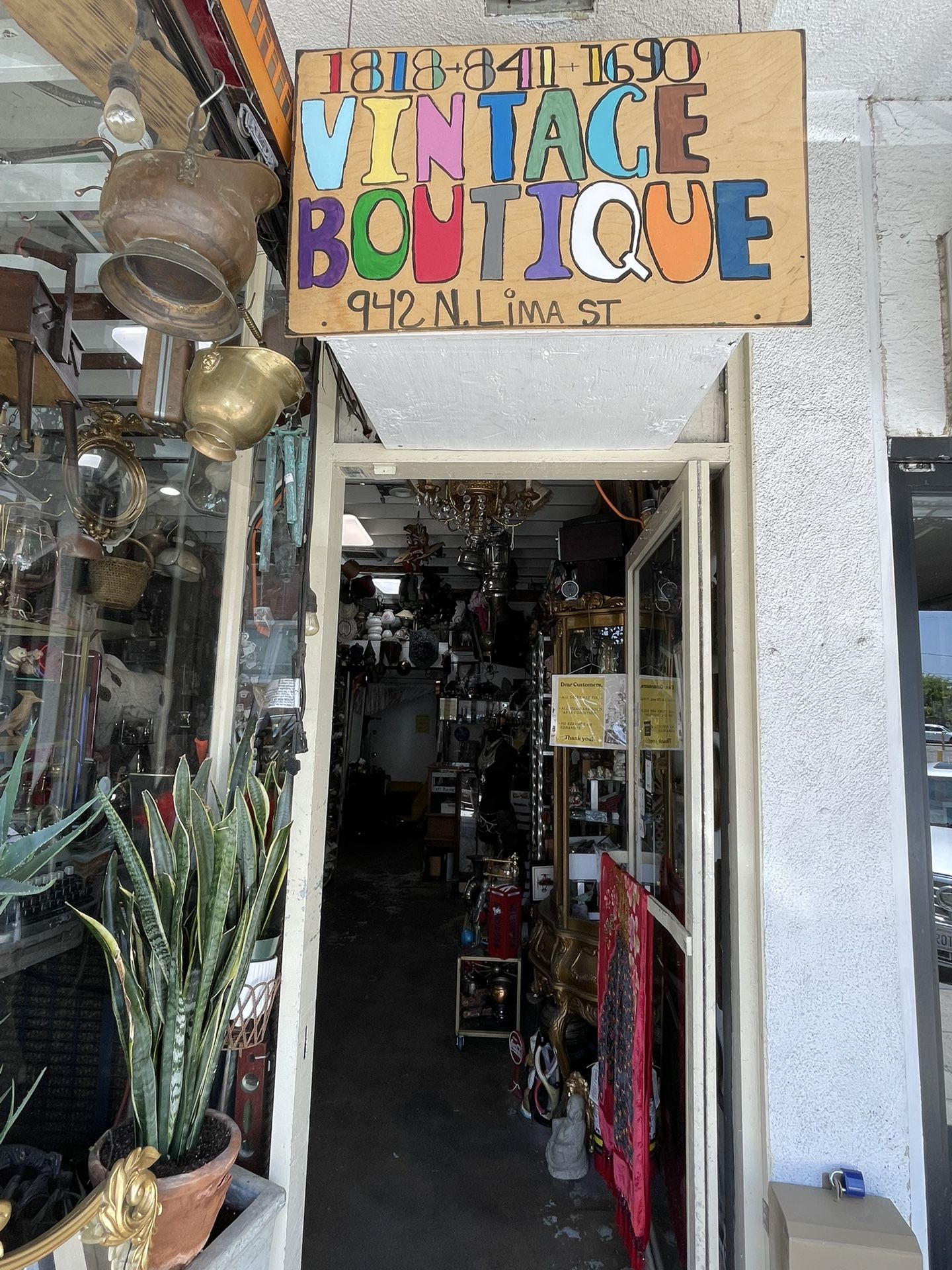 Vintage Boutique Store