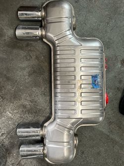 BMW Stainless Steel Dual Exhaust Muffler