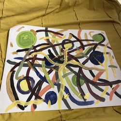 Abstract Acrylic Painting