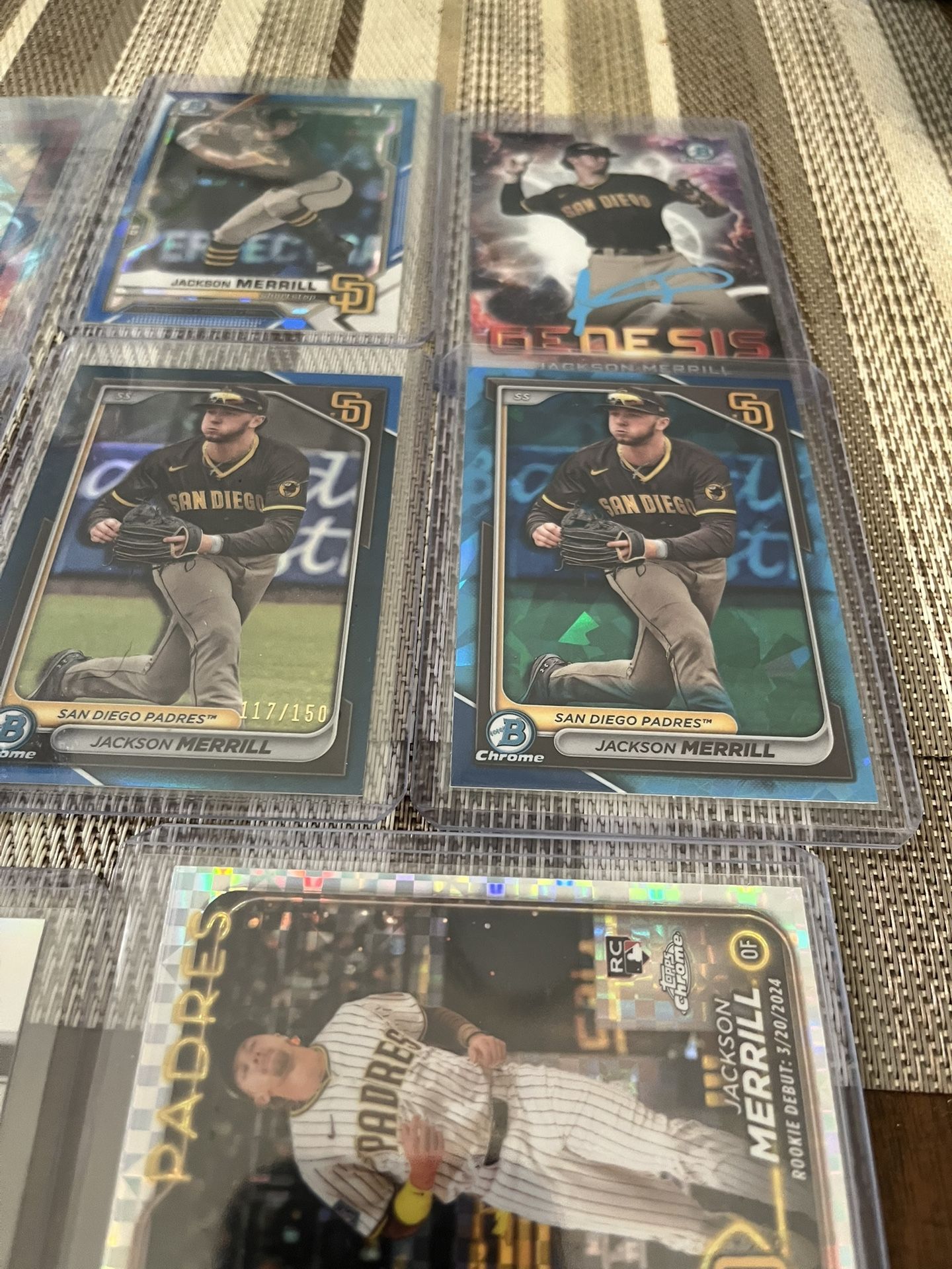 8 Card Lot JACKSON MERRILL ALL BEAUTIFUL CONDITION