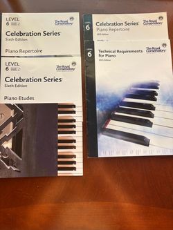 Royal Conservatory Level 6 Piano Books Set